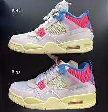 Union x AJ 4 co branded second color exposure! jordan 4 guava ice reps