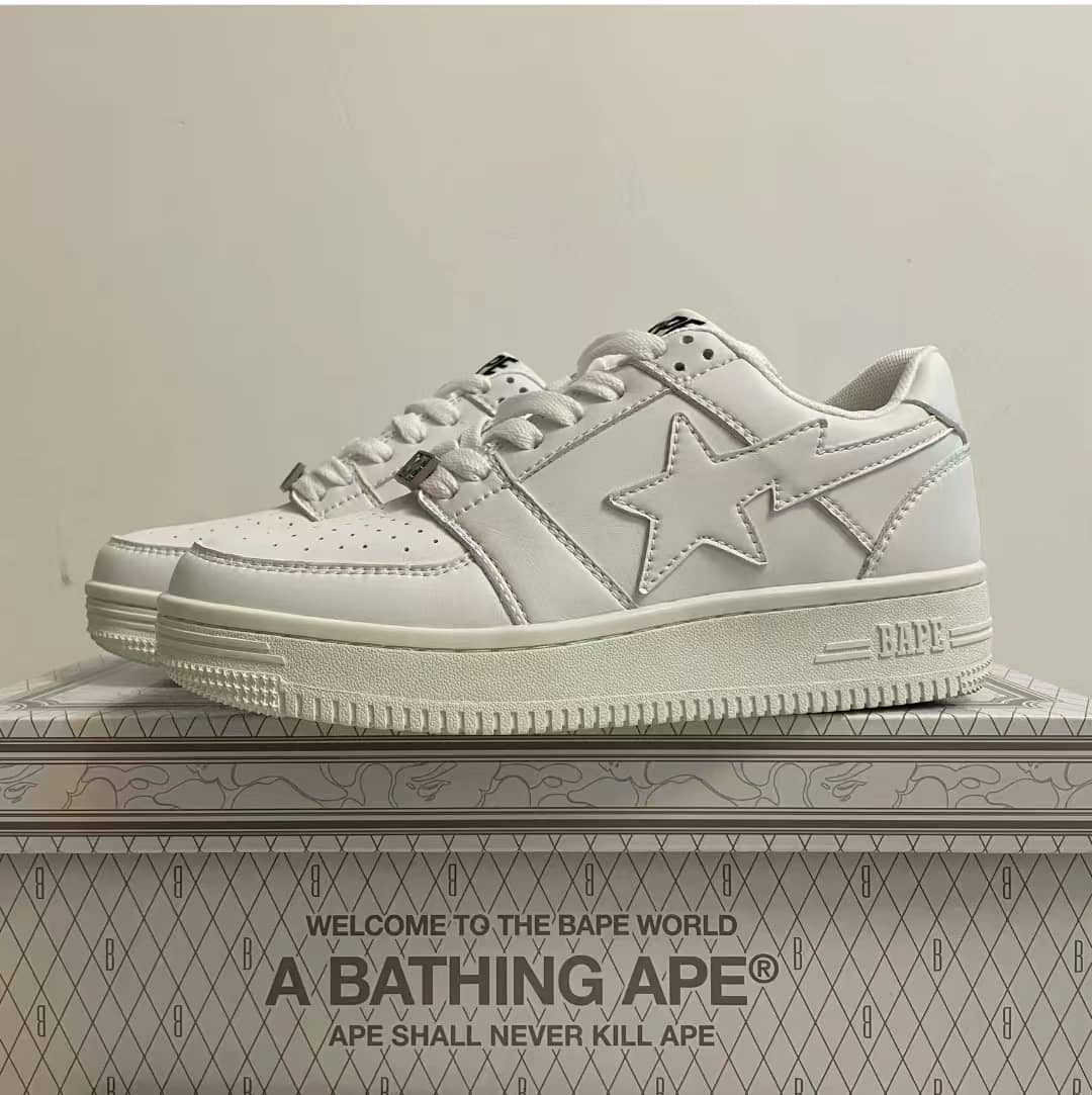 Bape Sta M2 White Leather Reps: A Timeless Icon Reimagined