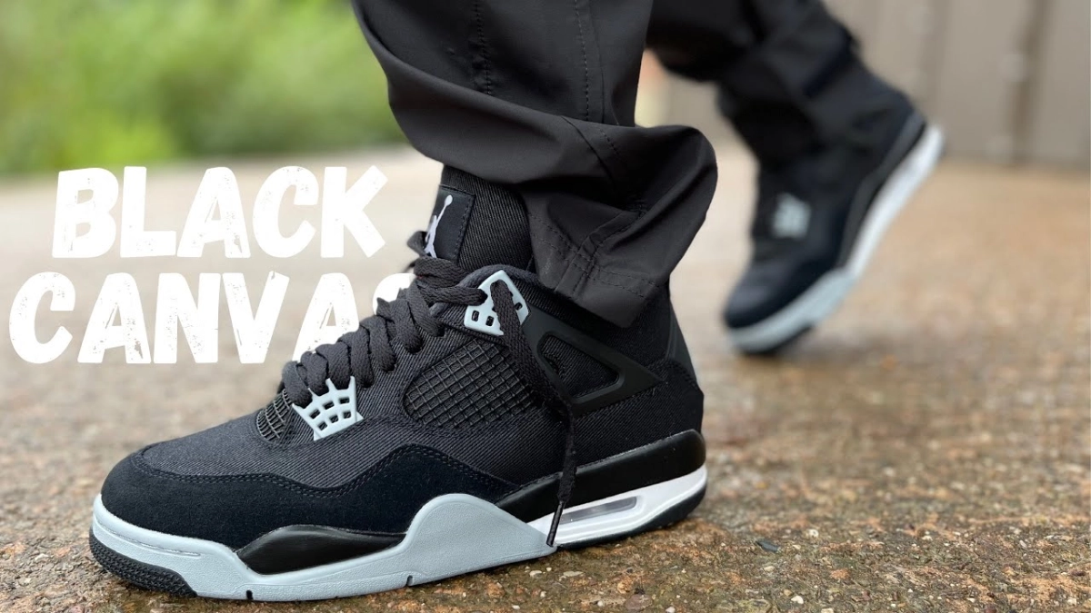 I Am Jordan 4 Black Canvas Reps?