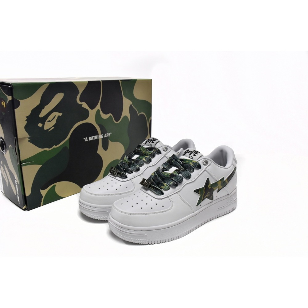 BoostMasterLin A Bathing Ape BAPE Sta ABC Camo White Green (2022) 1H20-191-045
