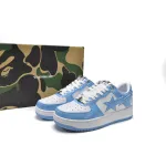 BoostMasterLin A Bathing Ape Bape Sta Patent Leather Blue White 1I70-191-002