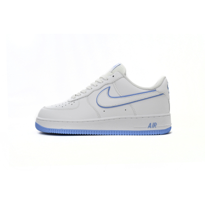 BoostMasterLin Air Force 1 &#39;07 Low White University Blue Sole DV0788-101 01