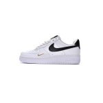 BoostMasterLin Air Force 1 Low &#39;07 Essential White Black Gold Mini Swoosh CZ0270-102