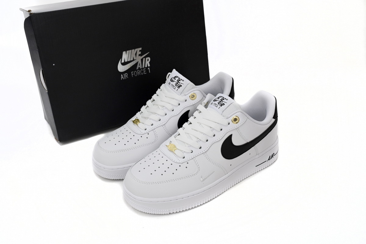 BoostMasterLin Air Force 1 Low &#39;07 LV8 40th Anniversary White Black DQ7658-100