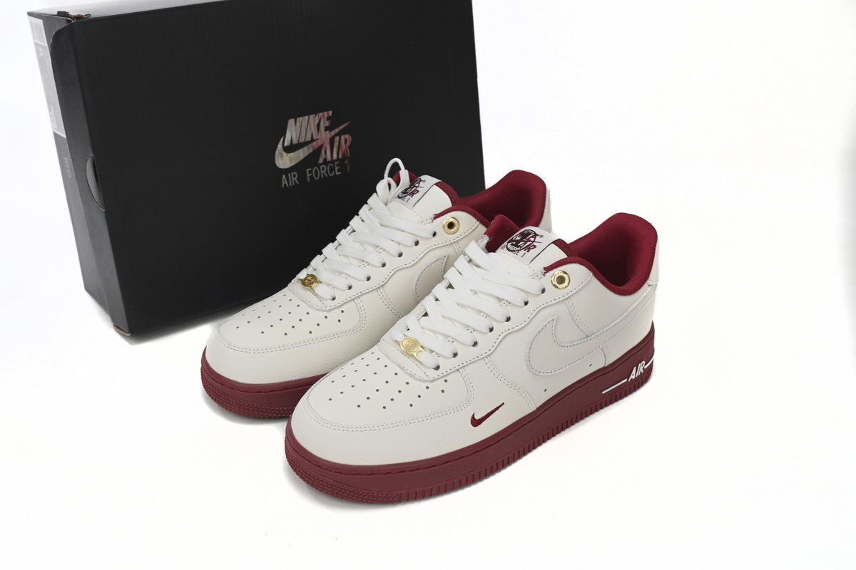 BoostMasterLin Air Force 1 Low &#39;07 SE 40th Anniversary Edition Sail Team Red DQ7582-100