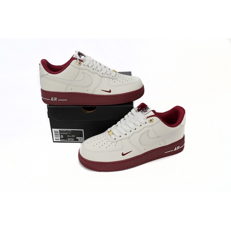 BoostMasterLin Air Force 1 Low &#39;07 SE 40th Anniversary Edition Sail Team Red DQ7582-100