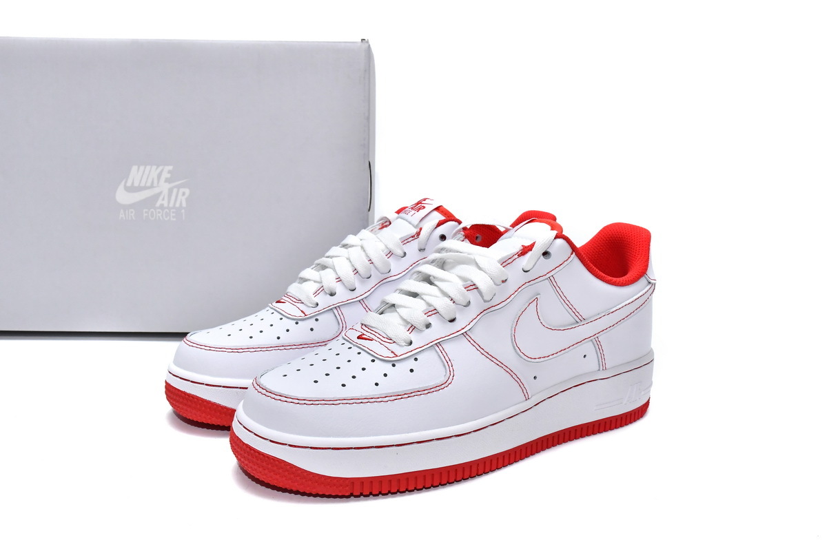 BoostMasterLin Air Force 1 Low &#39;07 White University Red CV1724-100