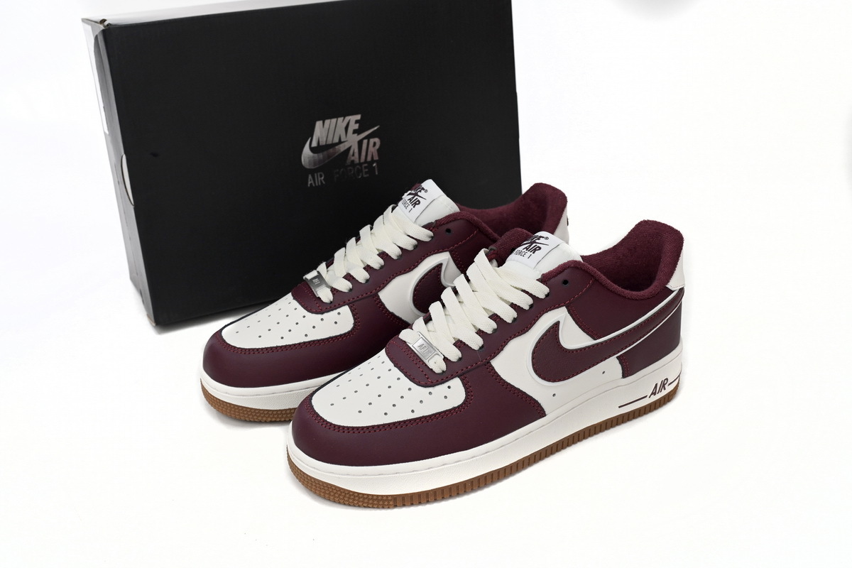 BoostMasterLin Air Force 1 Low College Pack Night Maroon DQ7659-102