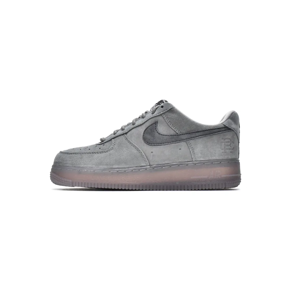 BoostMasterLin Air Force 1 Low Suede Light Grey AA1117-118