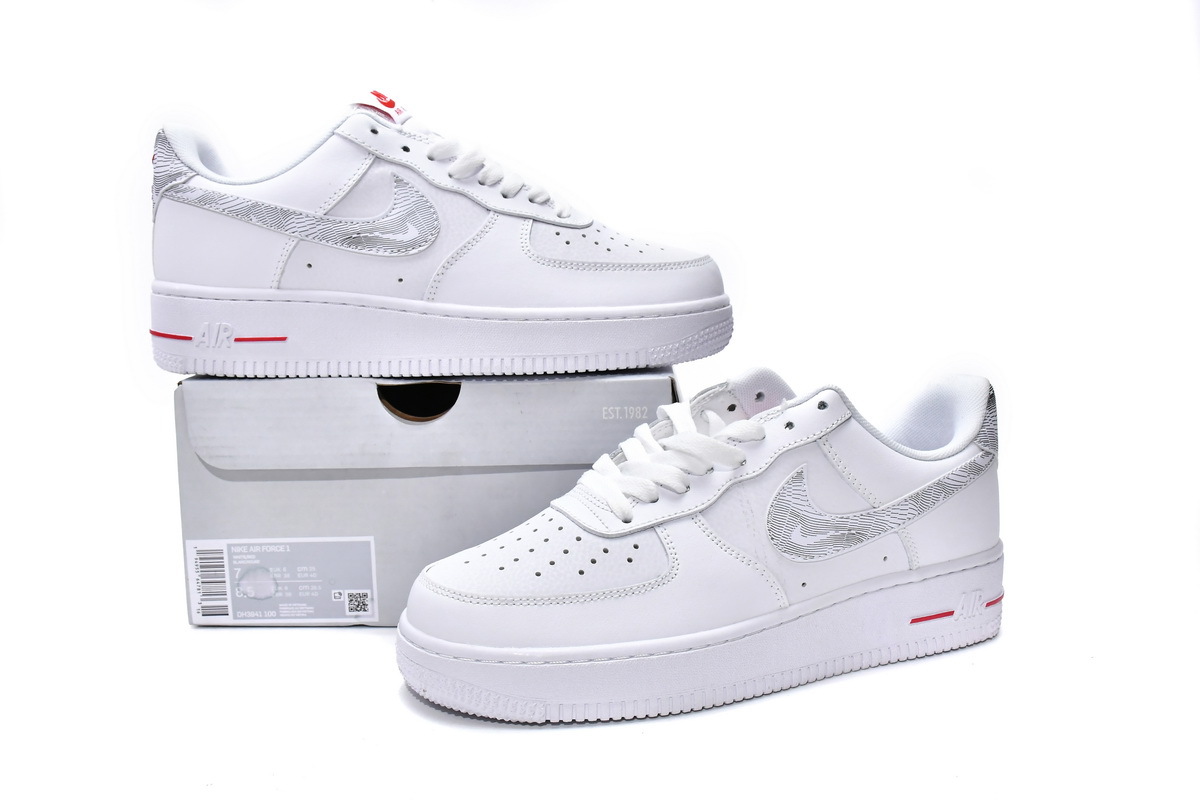 BoostMasterLin Air Force 1 Low Topography Pack White University Red DH3941-100