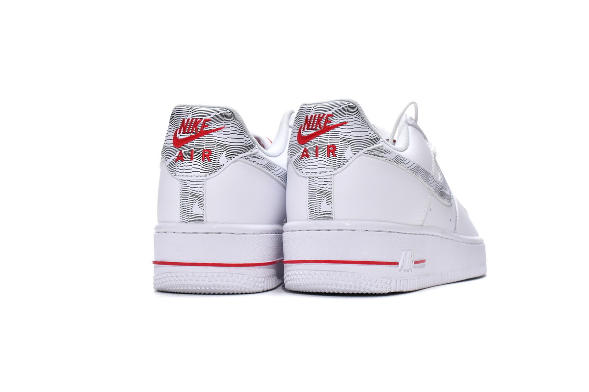 BoostMasterLin Air Force 1 Low Topography Pack White University Red DH3941-100