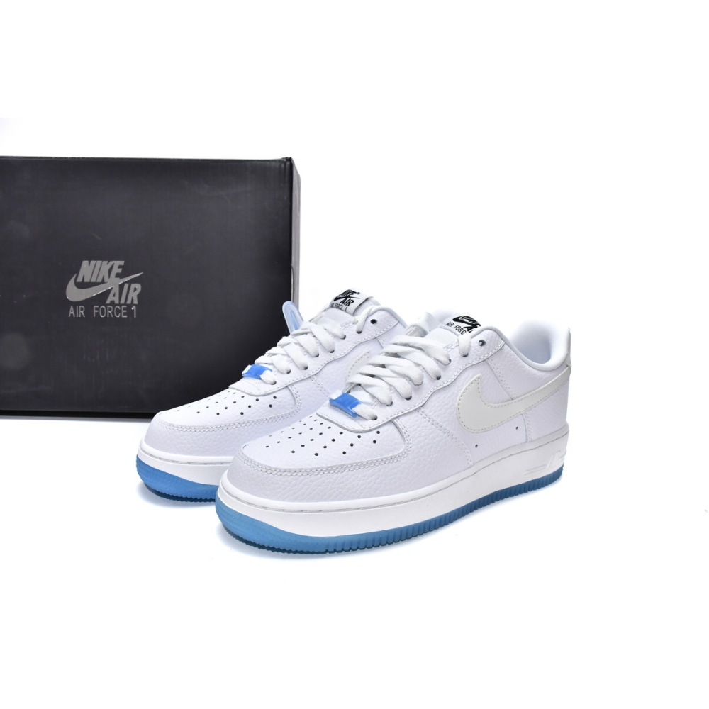 BoostMasterLin Air Force 1 Low UV Reactive Swoosh DA8301-101