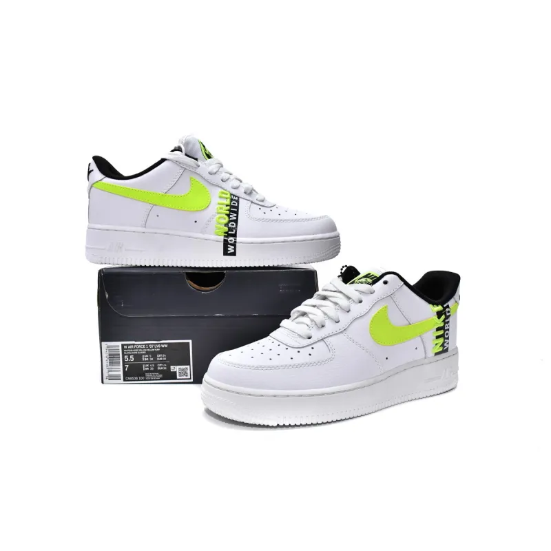 BoostMasterLin Air Force 1 Low Worldwide White Barely Volt CN8536-100