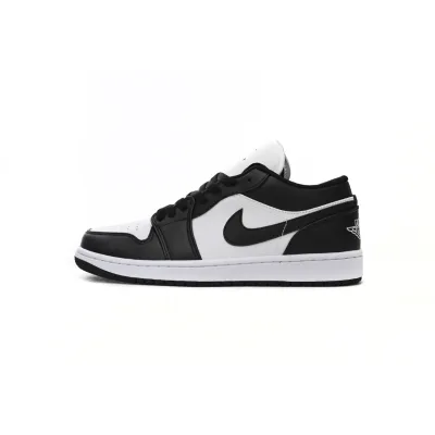 BoostMasterLin Air Jordan 1 Low Black And White DC0774-101 01
