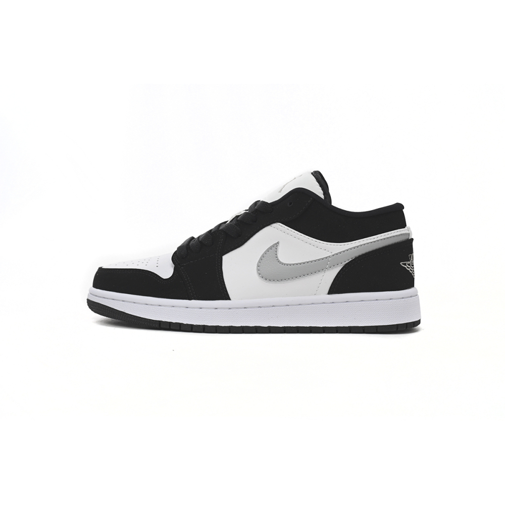BoostMasterLin Air Jordan 1 Low Black and White Gray 552780-018