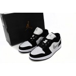 BoostMasterLin Air Jordan 1 Low Black and White Gray 552780-018