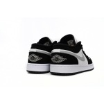 BoostMasterLin Air Jordan 1 Low Black and White Gray 552780-018