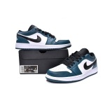 BoostMasterLin Air Jordan 1 Low Dark Teal 553558-411