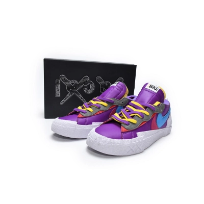 BoostMasterLin Blazer Low sacai KAWS Purple Dusk DM7901-500 02