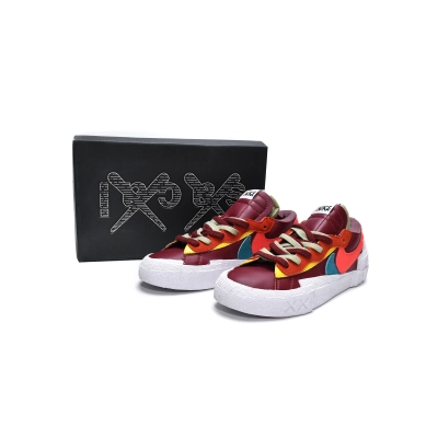 BoostMasterLin Blazer Low sacai KAWS Red DM7901-600 02