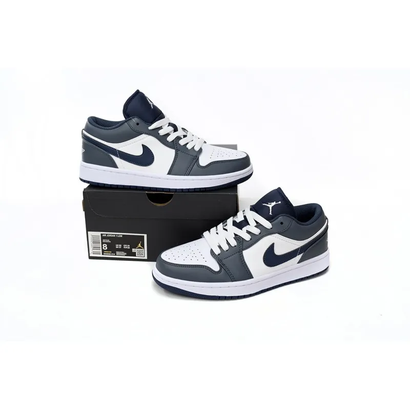BoostMasterLin Jordan 1 Low Ashen Slate 553558-414