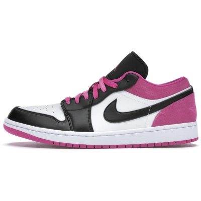 BoostMasterLin Jordan 1 Low Black Active Fuchsia CK3022-005 01