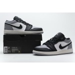 BoostMasterLin Jordan 1 Low Grey Toe 553558-110