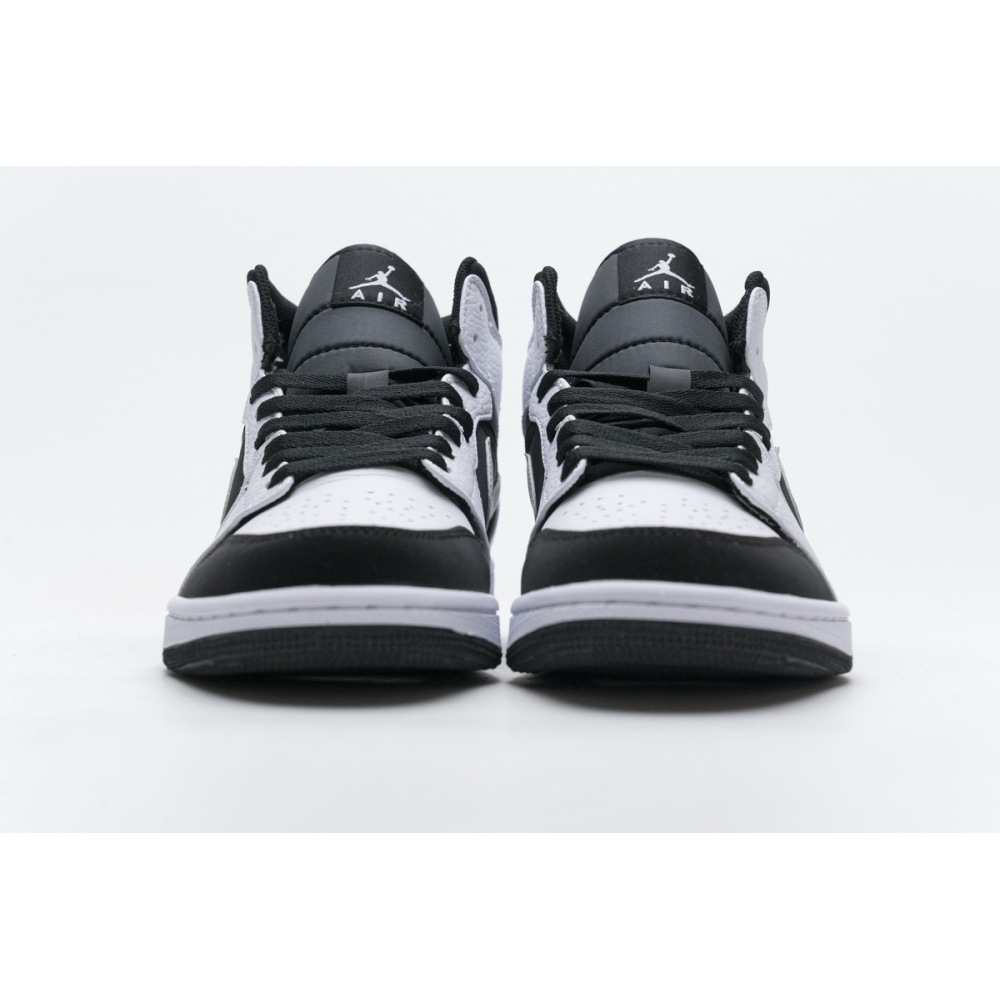 BoostMasterLin Jordan 1 Mid White Black 554724-113