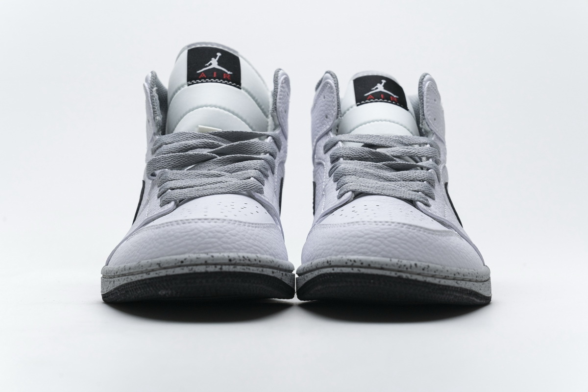 BoostMasterLin Jordan 1 Mid White Cement (GS) 554725-115
