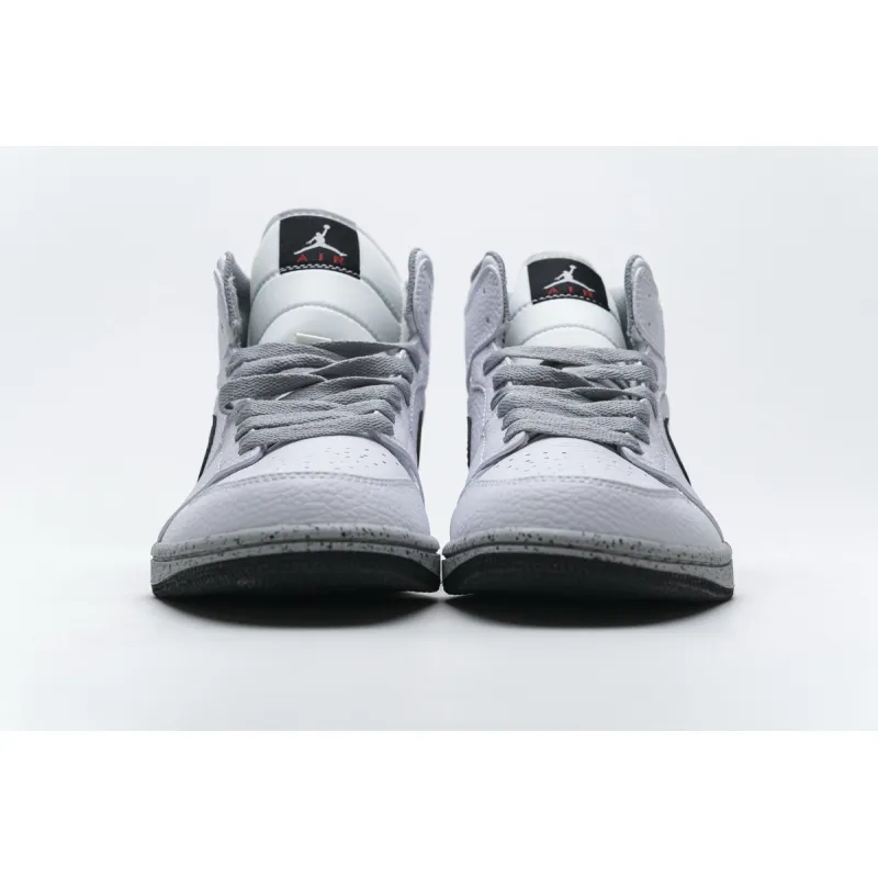 BoostMasterLin Jordan 1 Mid White Cement (GS) 554725-115