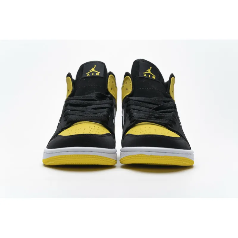 BoostMasterLin Jordan 1 Mid Yellow Toe Black 852542-071
