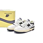 BoostMasterLin New Balance 550 Aime Leon Dore White Navy BB550ALF