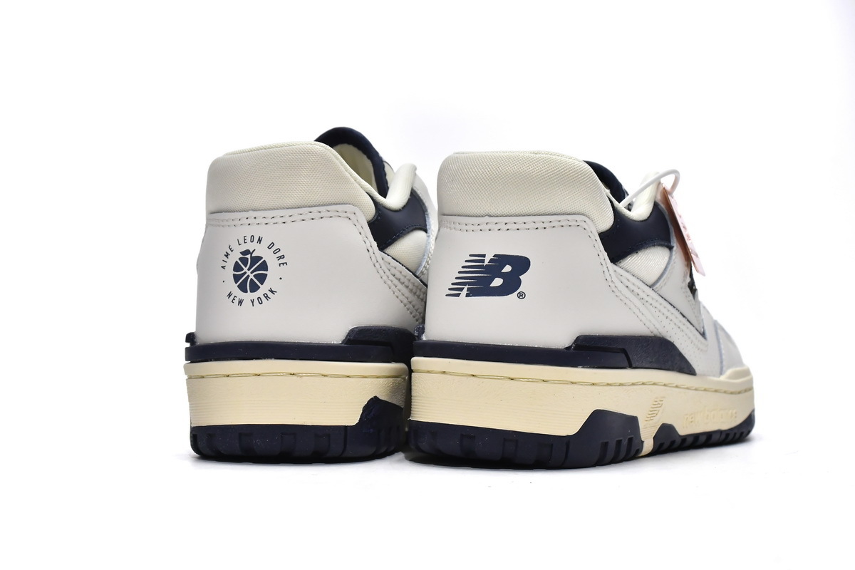 BoostMasterLin New Balance 550 Aime Leon Dore White Navy BB550ALF