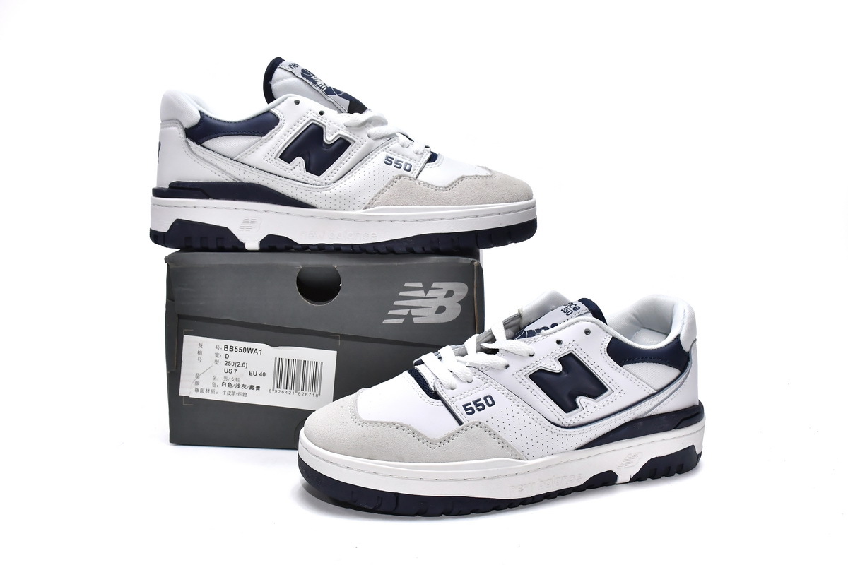 BoostMasterLin New Balance 550 Navy Blue BB550WA1