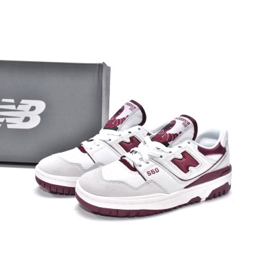 BoostMasterLin New Balance 550 Sea Salt Burgundy BB550LI1  02