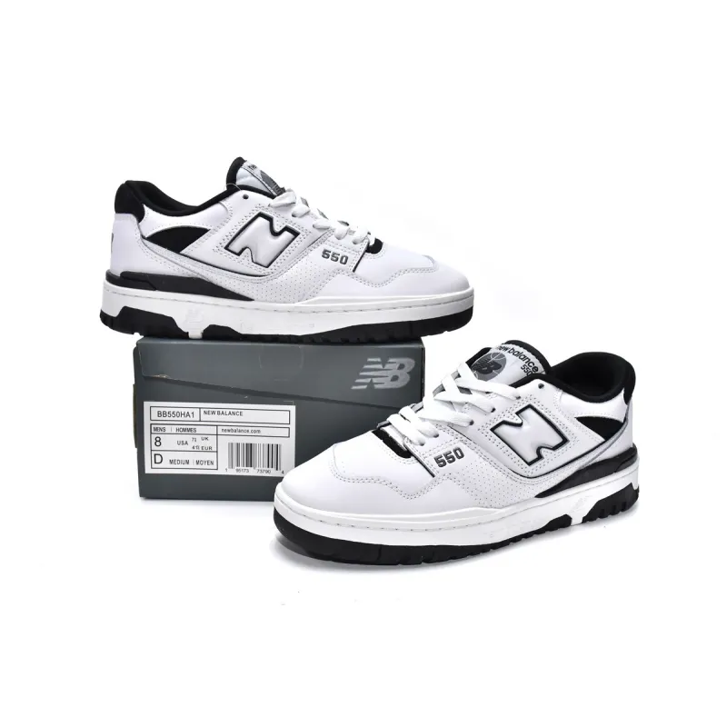 BoostMasterLin New Balance 550 White Black BB550HA1