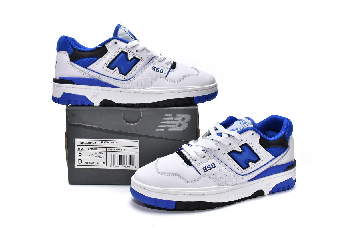BoostMasterLin New Balance 550 White Blue BB550SN1