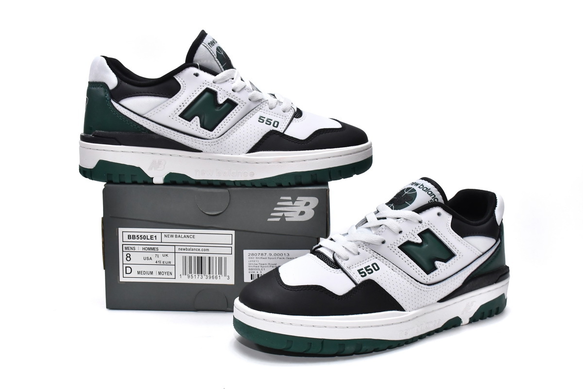 BoostMasterLin New Balance 550 White Green Black BB550LE1 