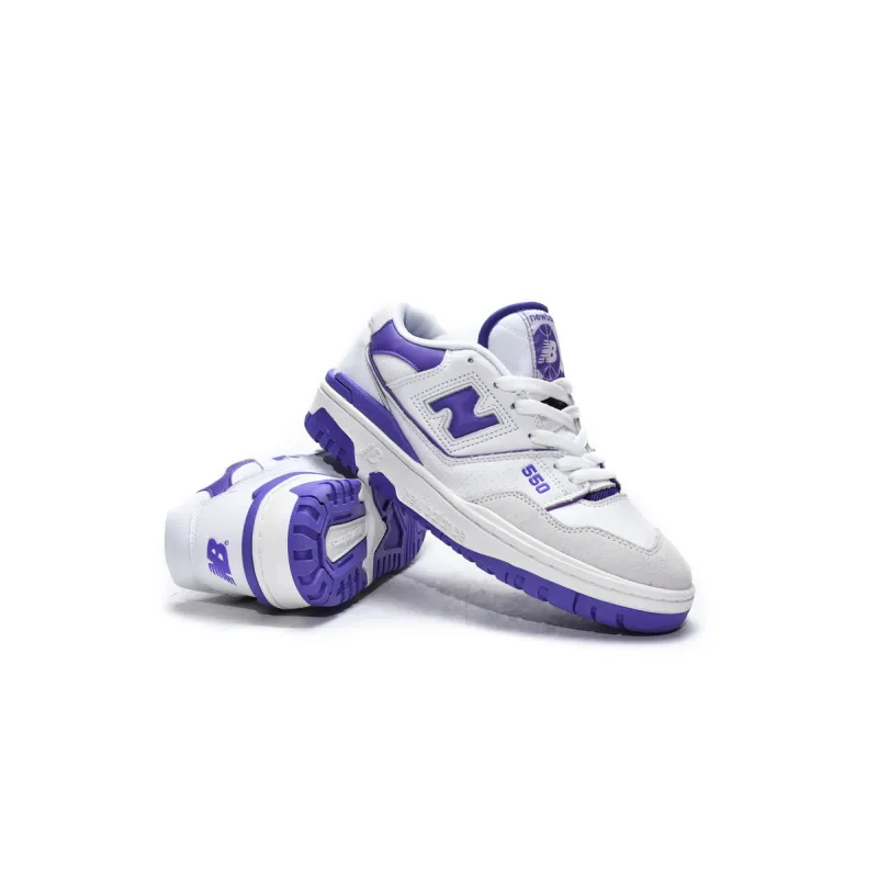 BoostMasterLin New Balance 550 White Purple