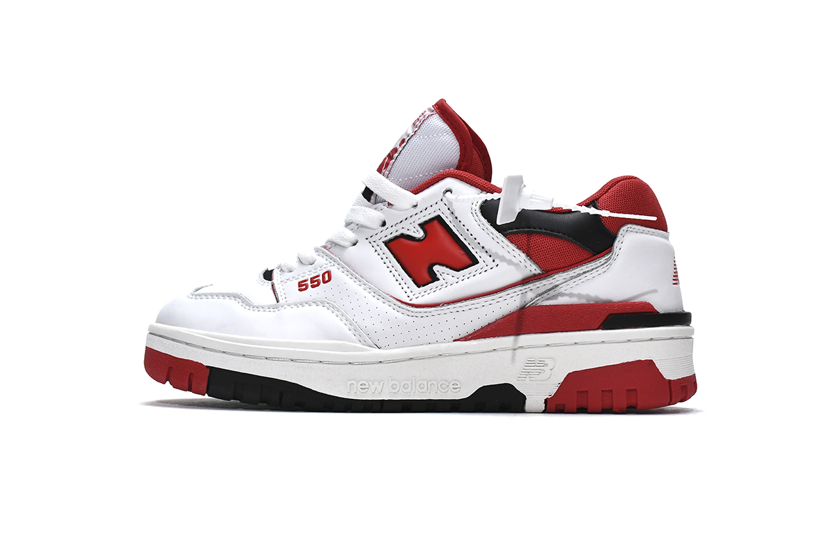 BoostMasterLin New Balance 550 White Red BB550SE1