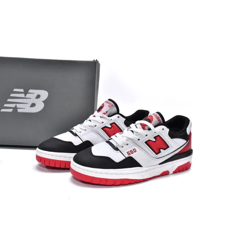 BoostMasterLin New Balance 550 White Red Black BB550HR1 