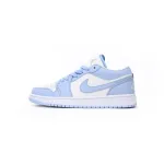 BoostMasterLin Travis Scott x Air Jordan 1 Low White Blue DC0774-141