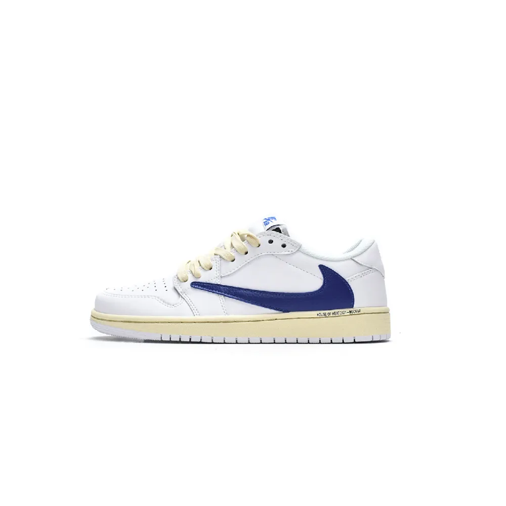 BoostMasterLin Travis Scott x Air Jordan 1 Low White Blue DH68369-186