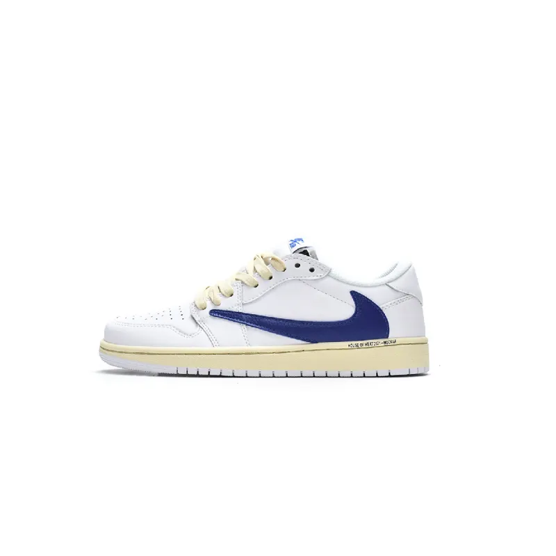 BoostMasterLin Travis Scott x Air Jordan 1 Low White Blue DH68369-186
