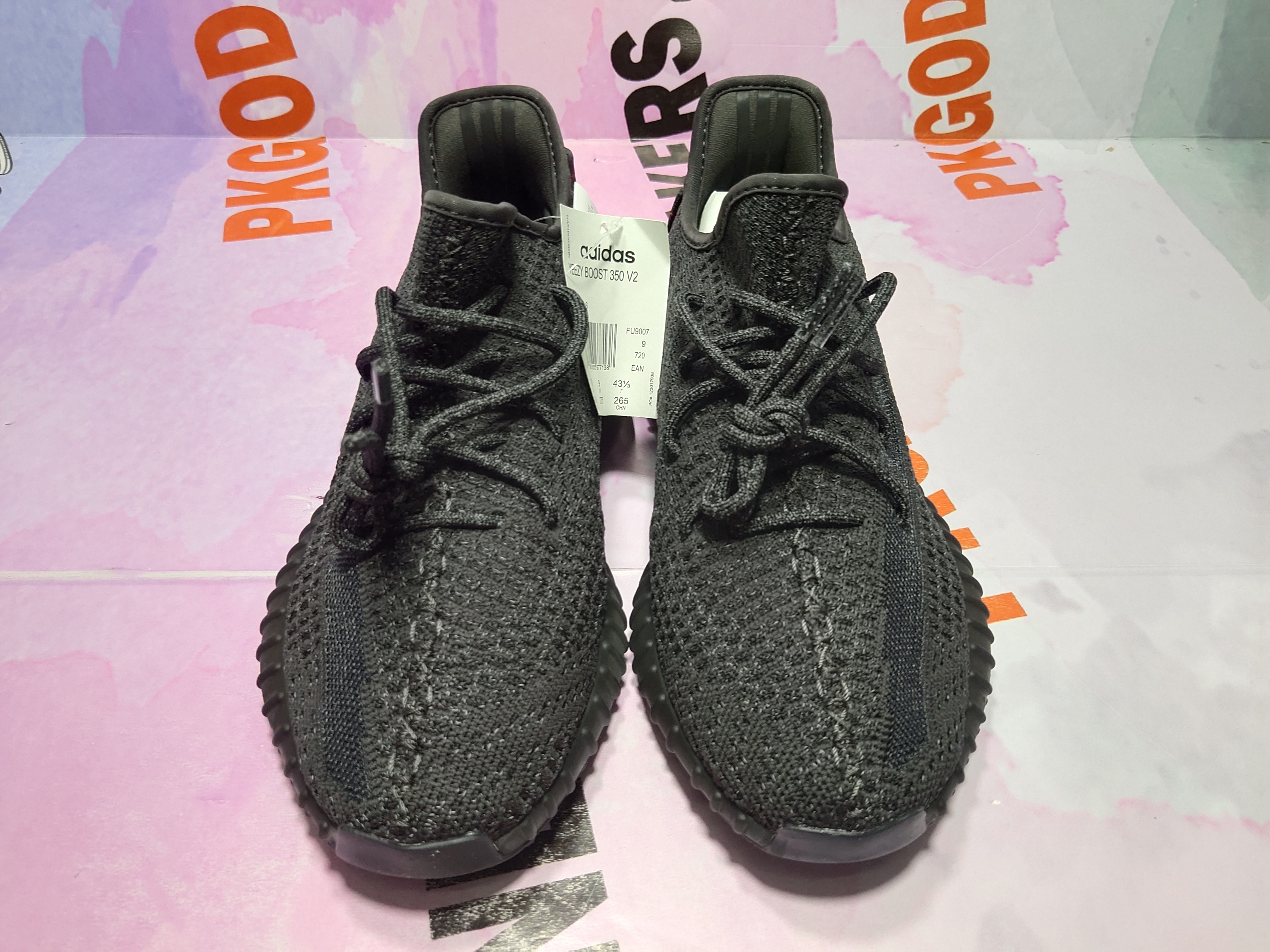 BoostMasterLin Yeezy Boost 350 V2 Static Black (Reflective) FU9007