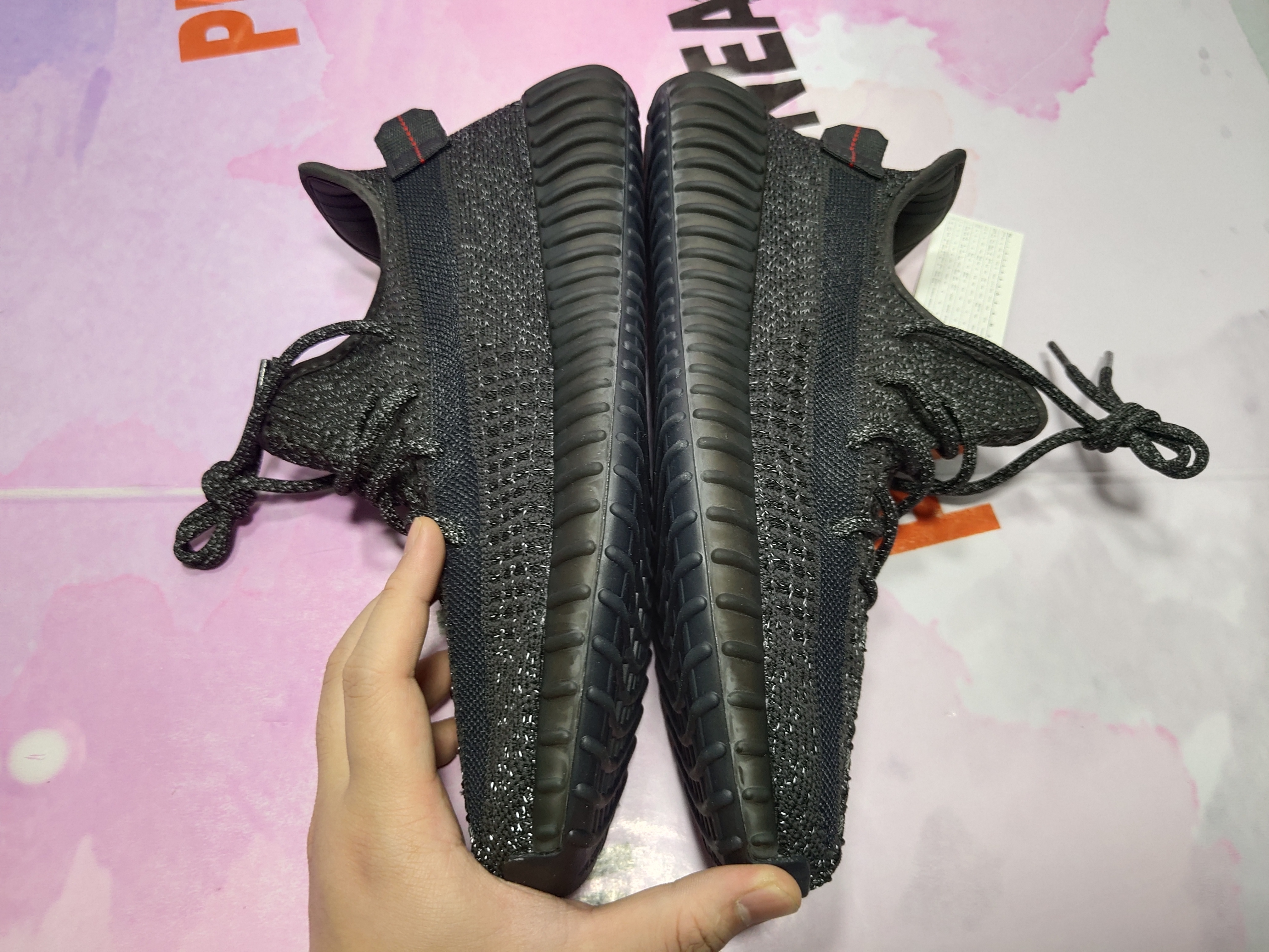 BoostMasterLin Yeezy Boost 350 V2 Static Black (Reflective) FU9007