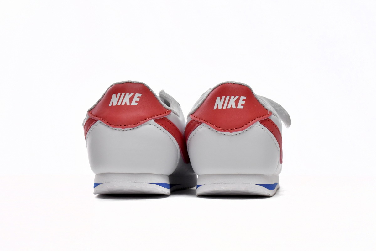 Kid Shoes og Cortez Basic SL White Varsity Red 904769-103