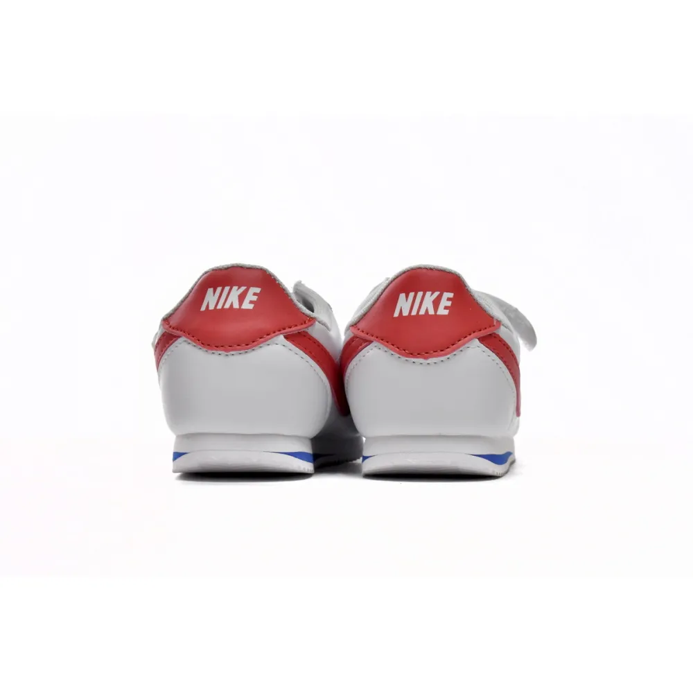 Kid Shoes og Cortez Basic SL White Varsity Red 904769-103