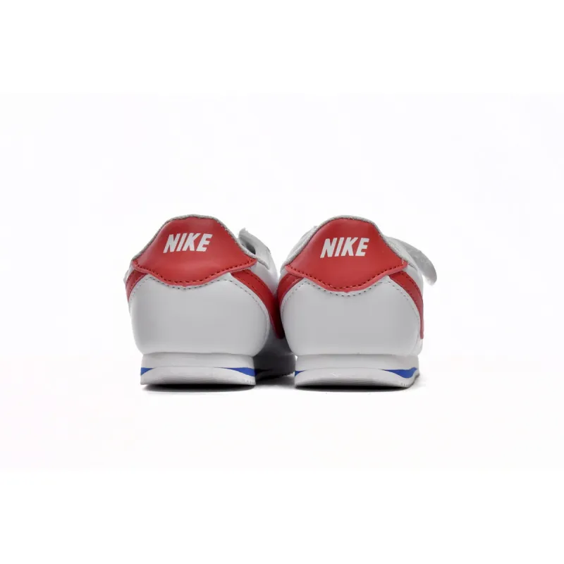 Kid Shoes og Cortez Basic SL White Varsity Red 904769-103