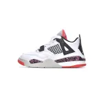 Kid Shoes og Jordan 4 Retro Flight Nostalgia (PS) BQ7669-116